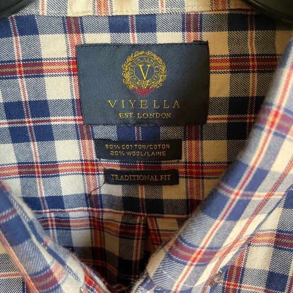 Viyella Wool Cotton Blend Flannel 2XL - Picture 5 of 7
